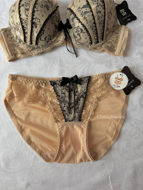 Japanese Espresso Lace Set (New-75B)
