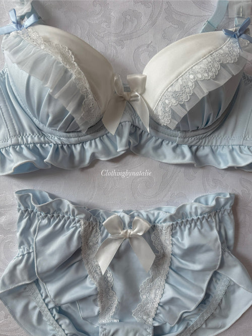 Japanese Blue Ruffle Set (New-75B)