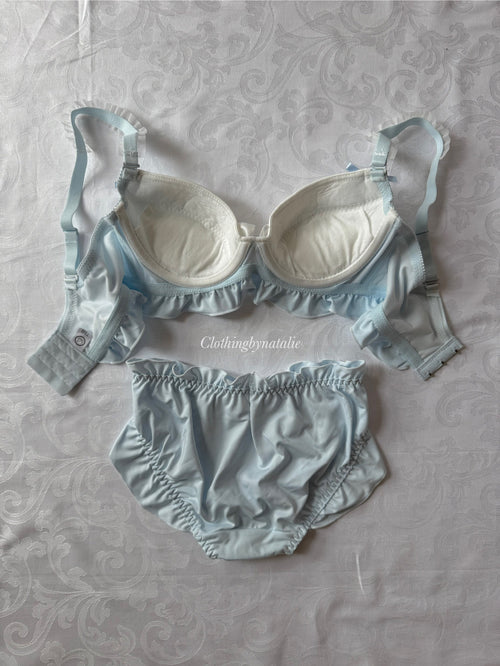Japanese Blue Ruffle Set (New-75B)