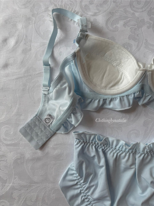 Japanese Blue Ruffle Set (New-75B)