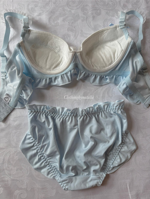 Japanese Blue Ruffle Set (New-75B)
