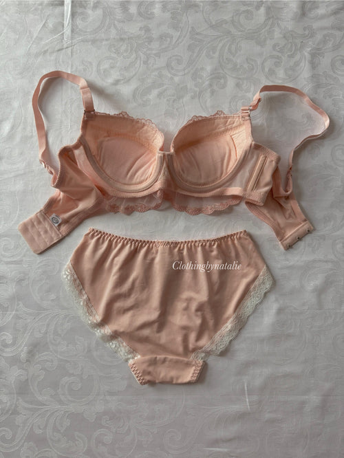 Japanese Pink Lace Set (New-75B)