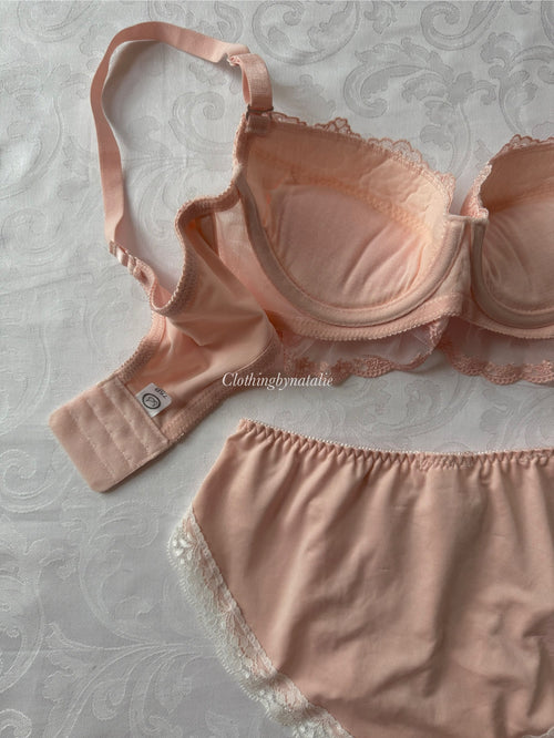 Japanese Pink Lace Set (New-75B)