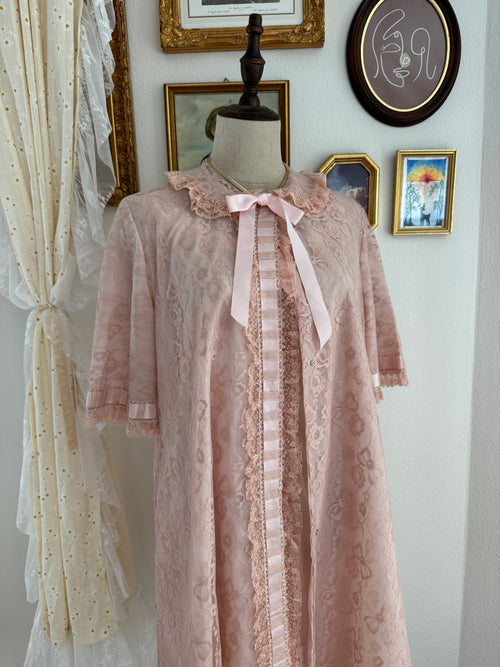 Odette Barsa Coquette Peignoir Robe Set size S/M