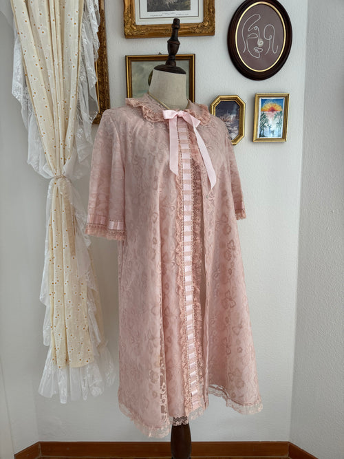 Odette Barsa Coquette Peignoir Robe Set size S/M
