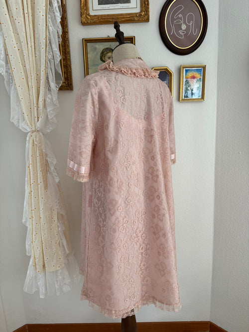 Odette Barsa Coquette Peignoir Robe Set size S/M