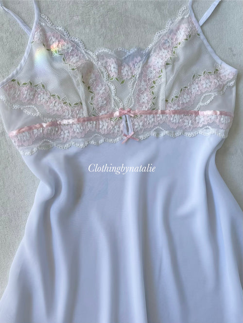 Fairy White Chiffon Babydoll size M