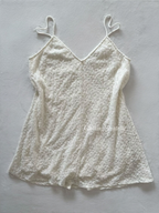 Zara Cotton Lace Babydoll Size M