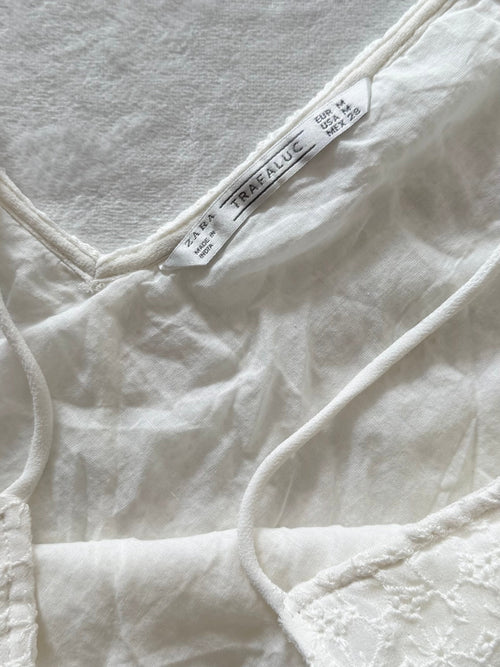 Zara Cotton Lace Babydoll Size M