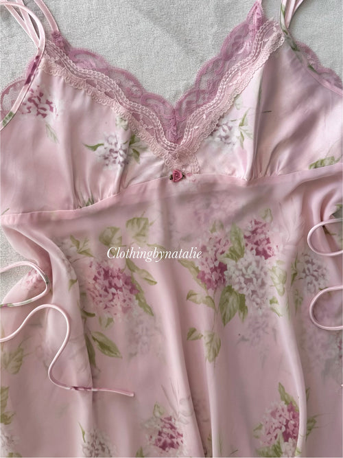 Secret Treasure Floral Pink Babydoll size M