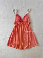 Orange Mesh Babydoll (S/M)