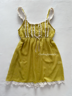 Fairy Green Chiffon Babydoll Size S