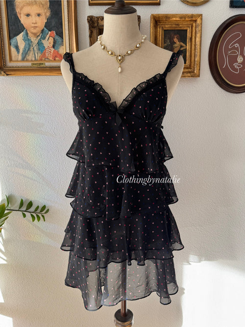 Heart Tutu Chiffon Babydoll Size S