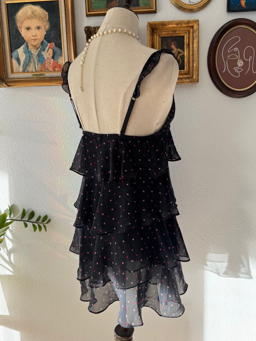 Heart Tutu Chiffon Babydoll Size S