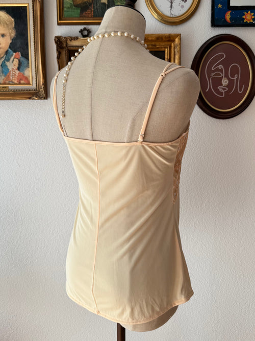 Orange Nylon Cami Size S