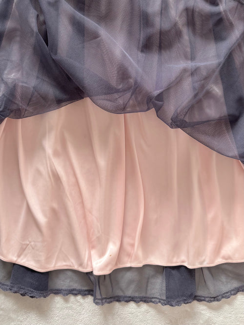 Whimsical Floral Lila Babydoll Size S/M