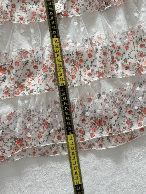 Boho Tutu Chiffon Babydoll Size S