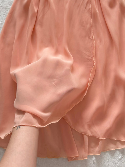 Fairy Orange Chiffon Babydoll Size M