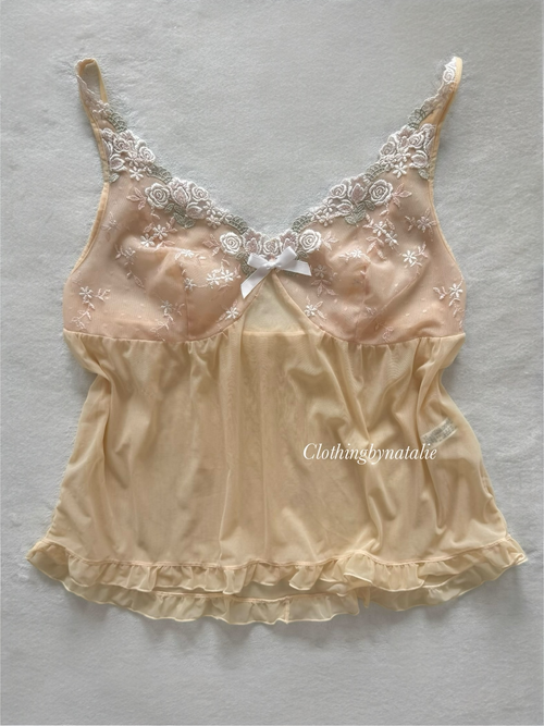 Fairy Sheer Mesh Cami Size M