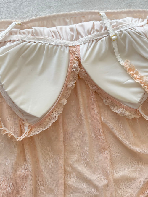 Soft Mesh Orange Babydoll size S/M