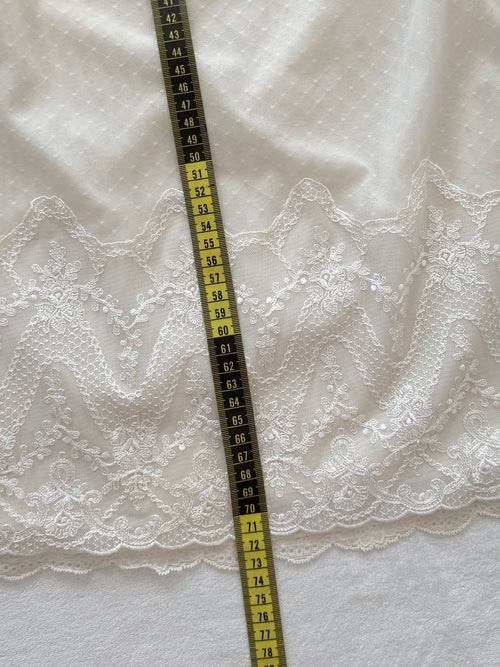 White Fairy Mesh Slip Size S