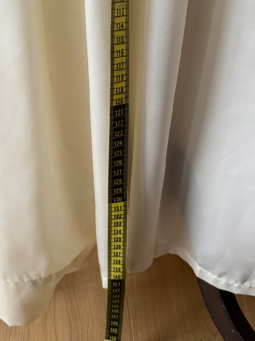 Christian Dior Cream Nylon Maxi Peignoir Set Size S