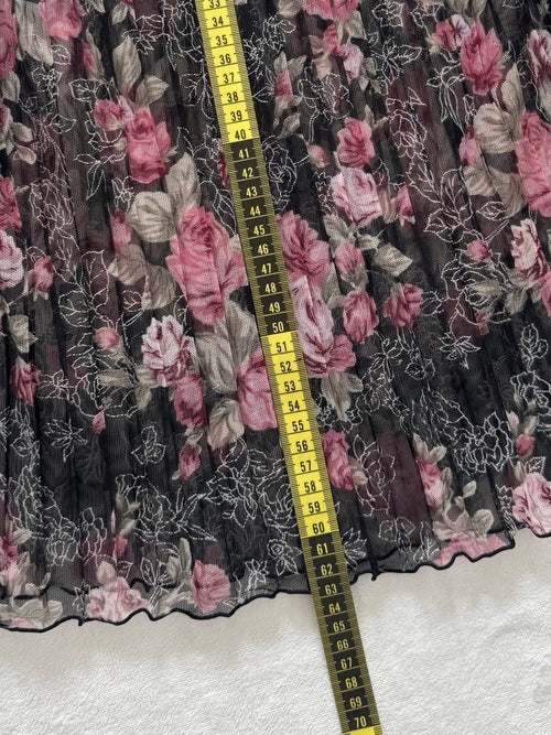 Floral Sheer Mesh Cami Size S