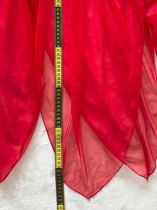 Frederick’s of Hollywood Red Lace Slip Size L