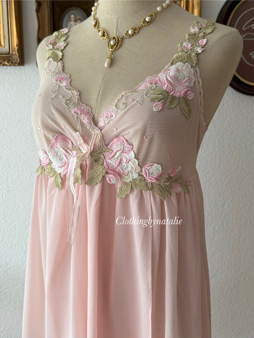 Embroidery Pink Babydoll size M