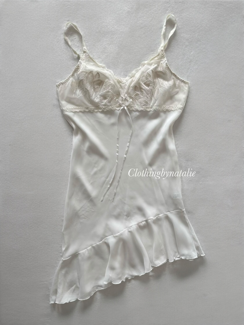 Fairy Chiffon White Slip Size S