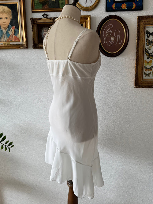 Fairy Chiffon White Slip Size S