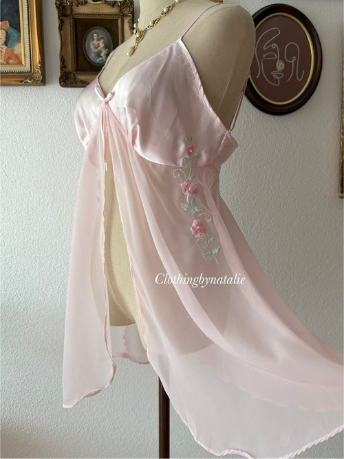 Secret Treasures Pink Babydoll size M/small L