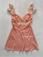 Fairy Orange Chiffon Slip Size S
