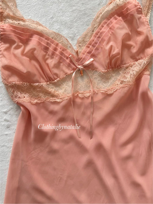 Fairy Orange Chiffon Slip Size S