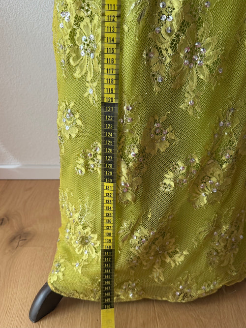 “Idea” Green Maxi Gown size S