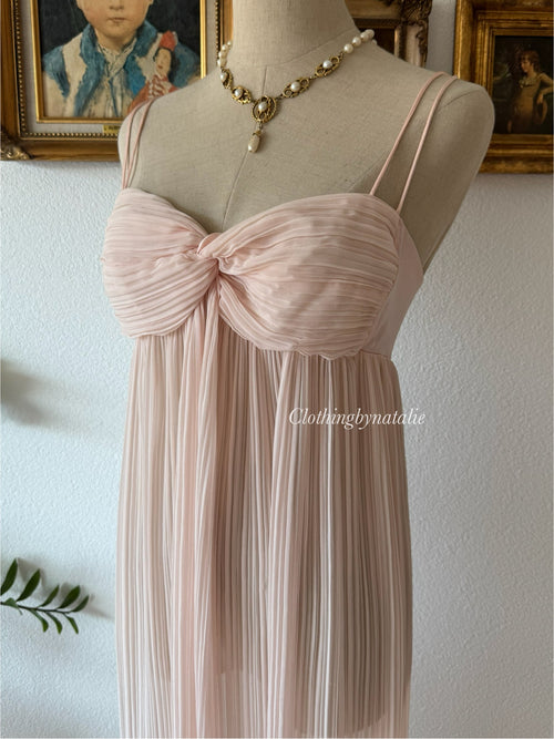 Flora Nikrooz Pleated Chiffon Slip Size S