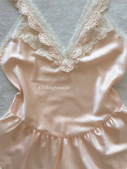 Carole Hochman Satin Babydoll Size S