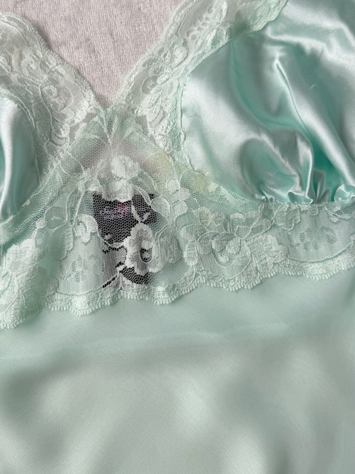 Secret Treasure Teal Chiffon Babydoll size XL