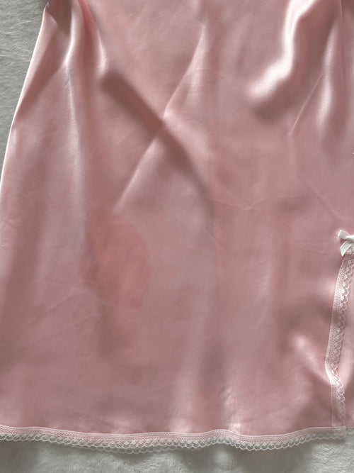 Victoria’s Secret Pink Satin Mini Dress Size S