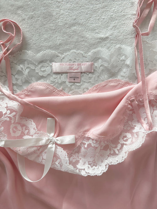 Victoria’s Secret Pink Satin Mini Dress Size S