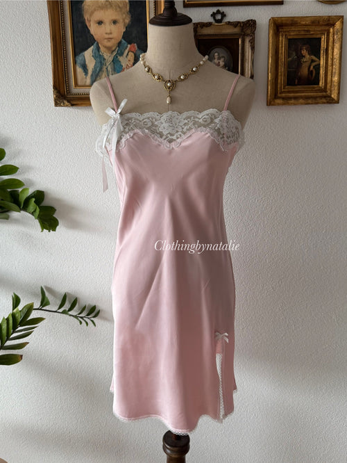 Victoria’s Secret Pink Satin Mini Dress Size S