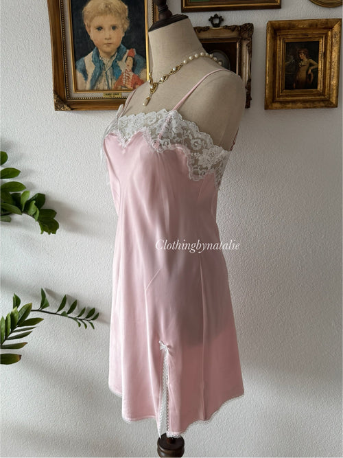 Victoria’s Secret Pink Satin Mini Dress Size S