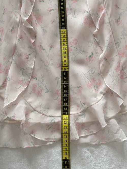Mini Floral Chiffon Slip Size S