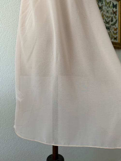 Peach Chiffon Babydoll size S