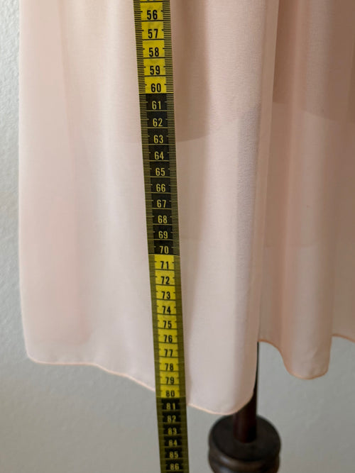 Peach Chiffon Babydoll size S
