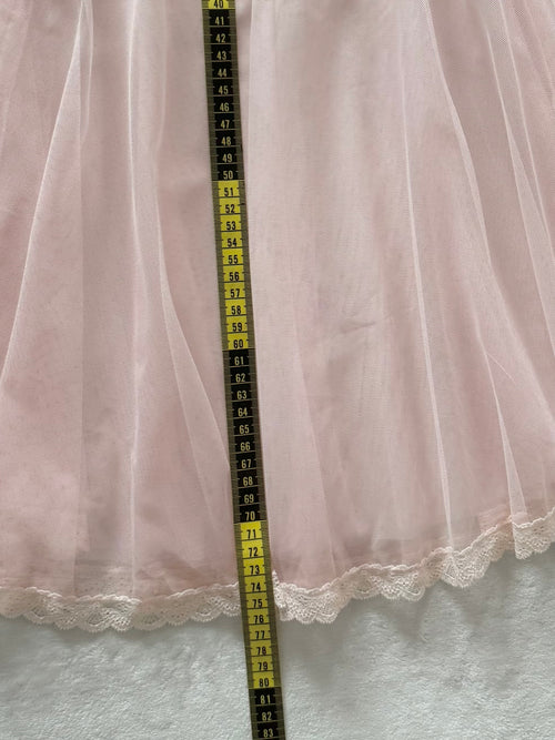 Pink Fairy Mesh Babydoll Size S