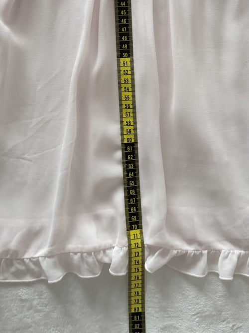 Linea Donatella Pink Chiffon Babydoll Size L