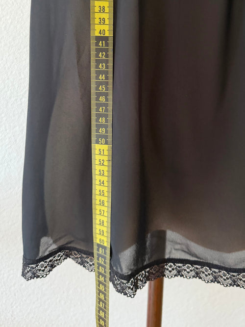 Black Chiffon Cami size S