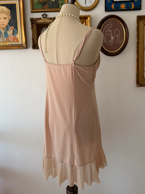 Nude Jersey Nightgown size M