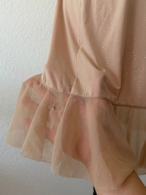 Nude Jersey Nightgown size M